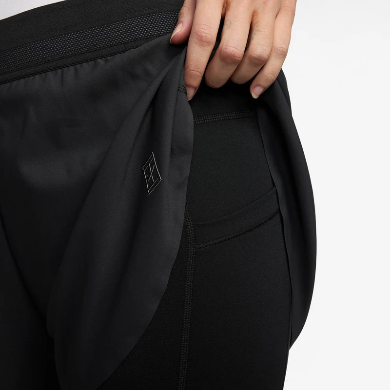 Court Dri-Fit Advantage Ace Shorts Damen - schwarz, schwarz