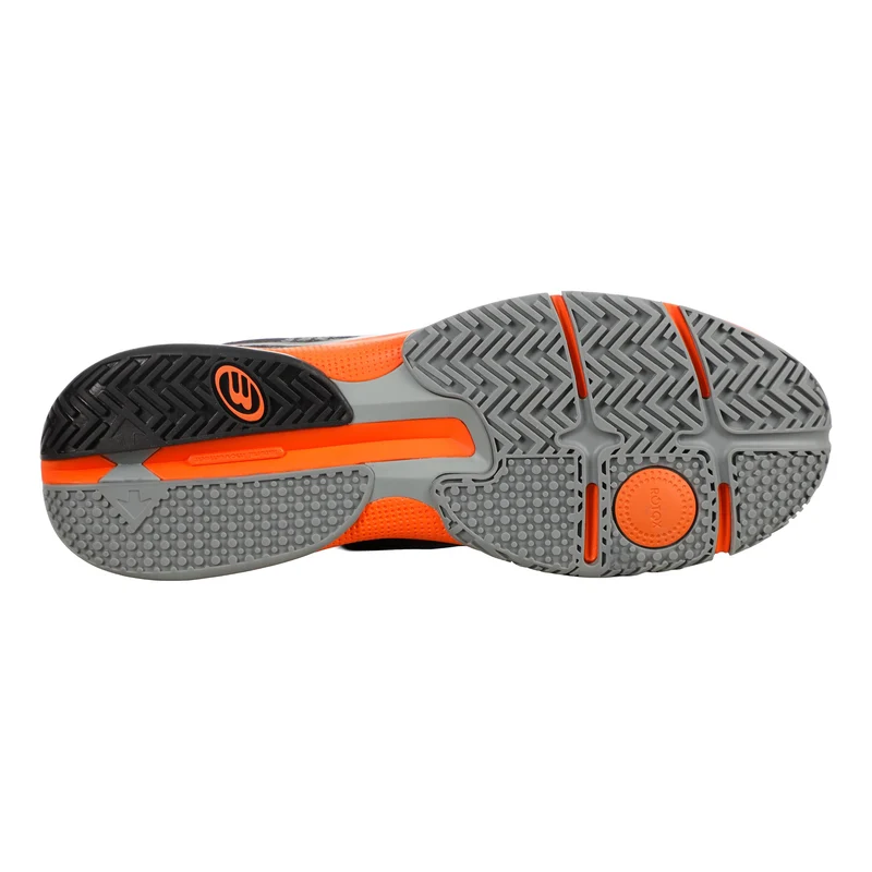 Hybrid Fly Padelschuh Herren - schwarz, orange