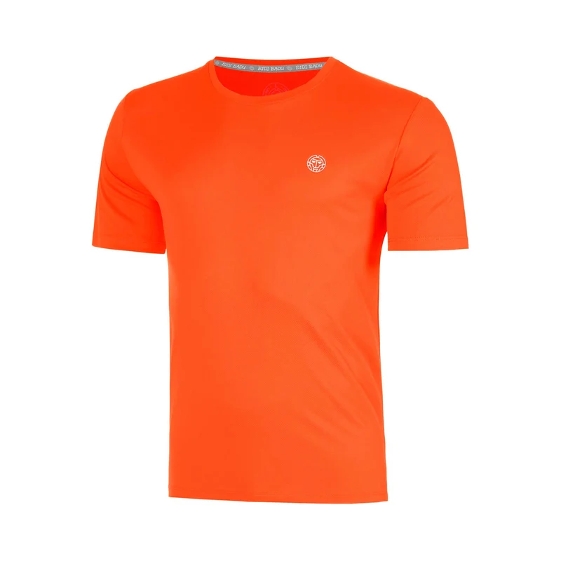 Solid T-Shirt Jungen-koralle