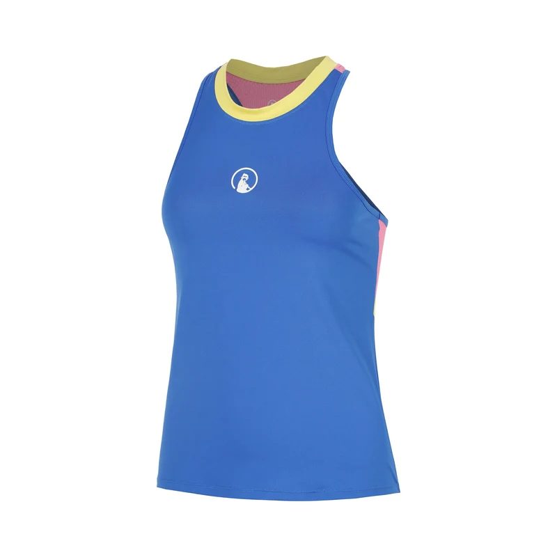 Racerback 2.0 Tank-Top Mädchen - blau, weiß