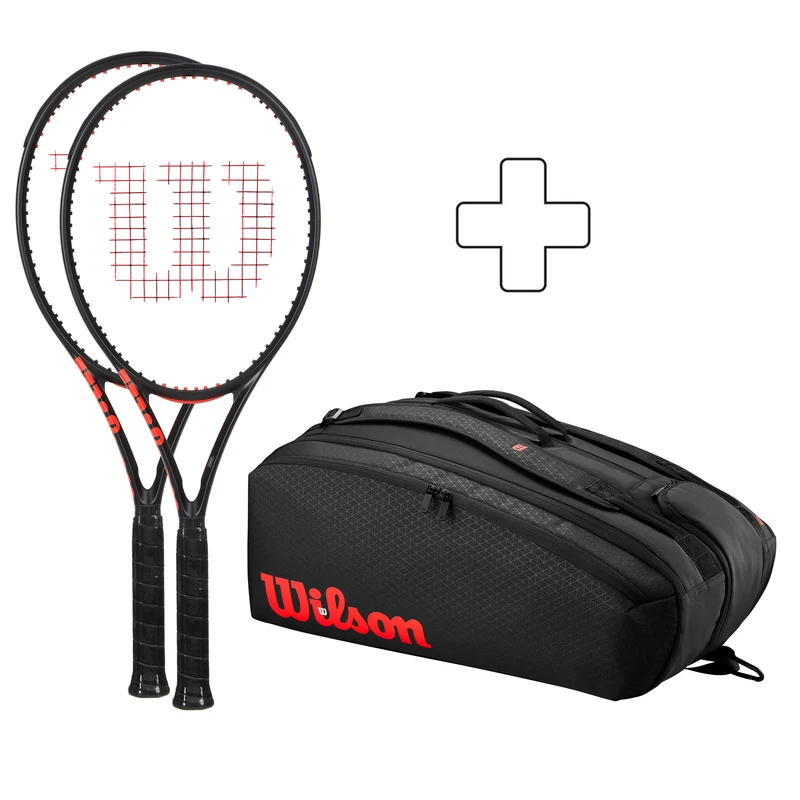2x Clash 100 Pro V3.0 plus Schlägertasche