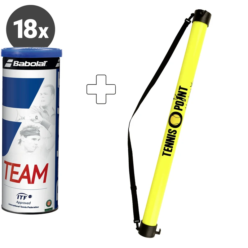 18x 4er Dose Team plus Ballsammelröhre