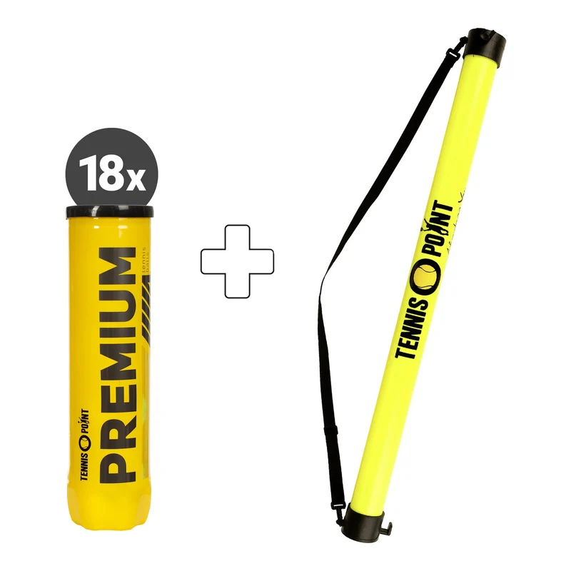 18x 4er Dose Premium plus Ballsammelröhre
