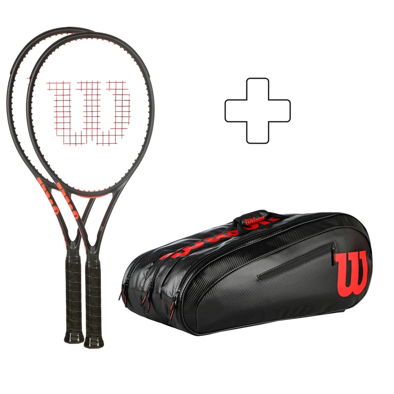 2x Clash 100 V3.0 plus Schlägertasche