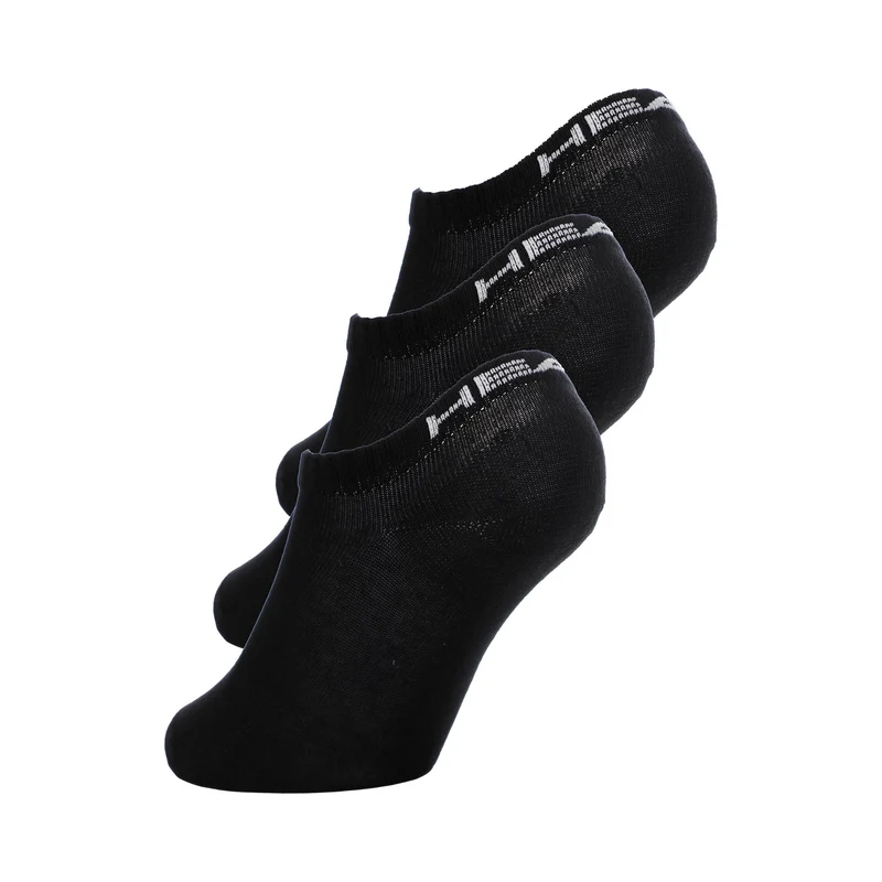 Performance Crew Tennissocken 3er Pack Kinder-schwarz