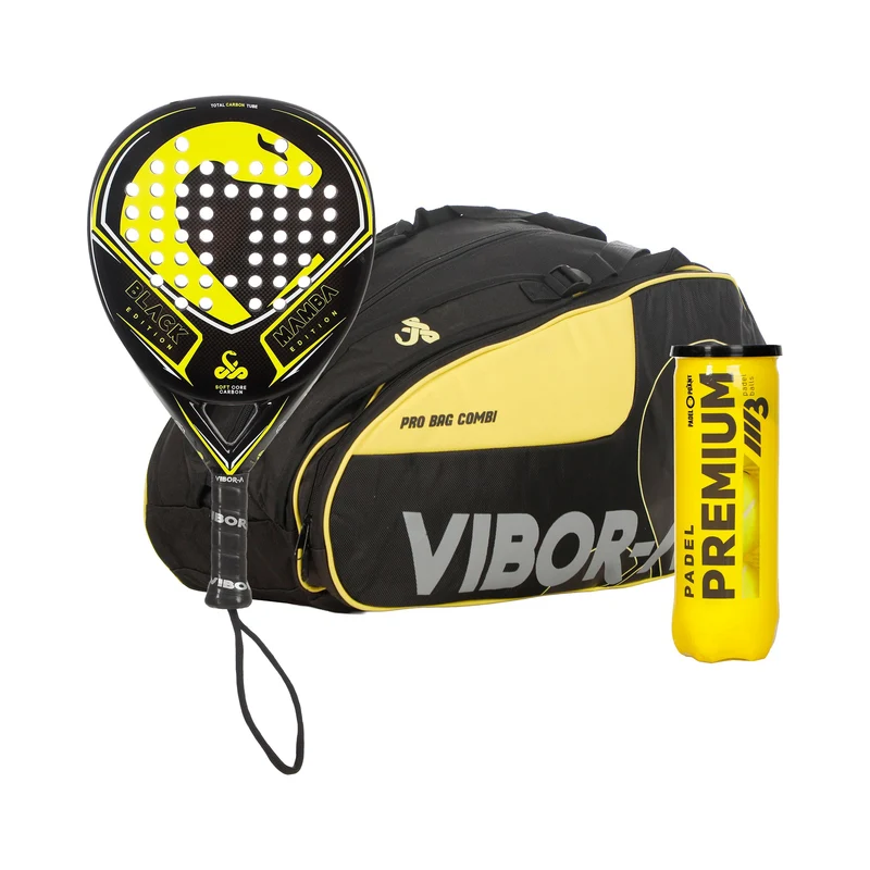 Black Mamba Classic Edition plus Schlägertasche, plus Balldose