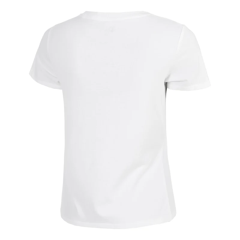 Trainings T-Shirt Damen-weiß