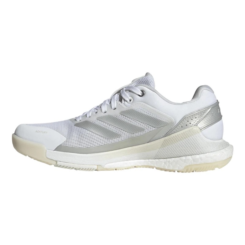 Crazyquick Boost Padelschuh Damen - weiß, silber