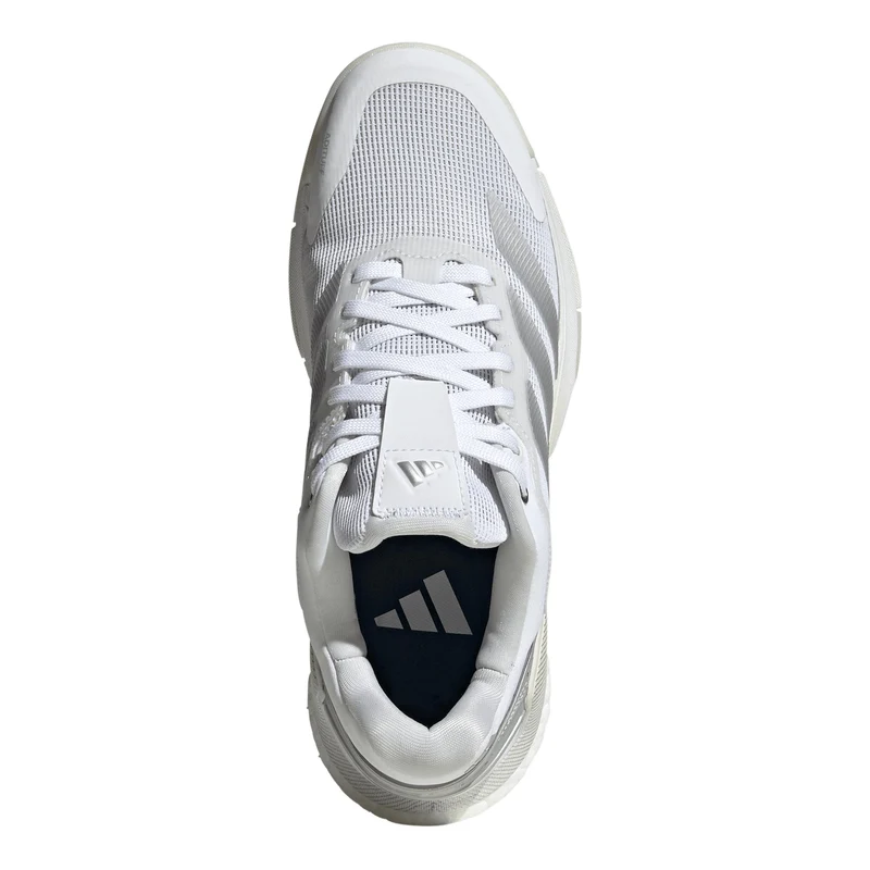 Crazyquick Boost Padelschuh Damen - weiß, silber