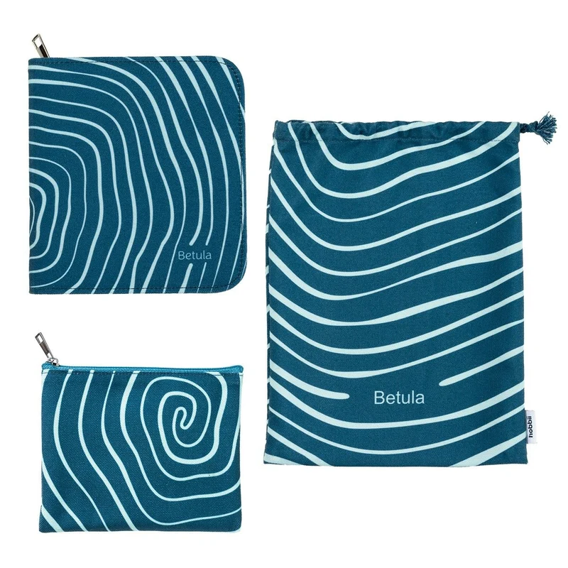 Betula austauschbares Rundstricknadel-Set Deluxe – Cerulean