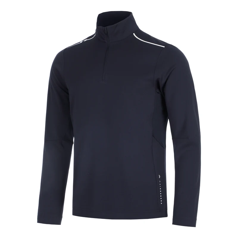 Leon Quarter Zip Longsleeve Herren-dunkelblau