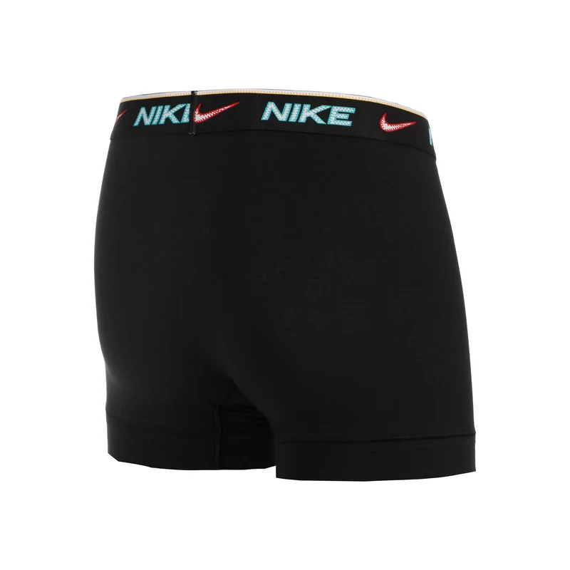 Essential Cotton Stretch Trunk Boxer Short 3er Pack Herren - grau
