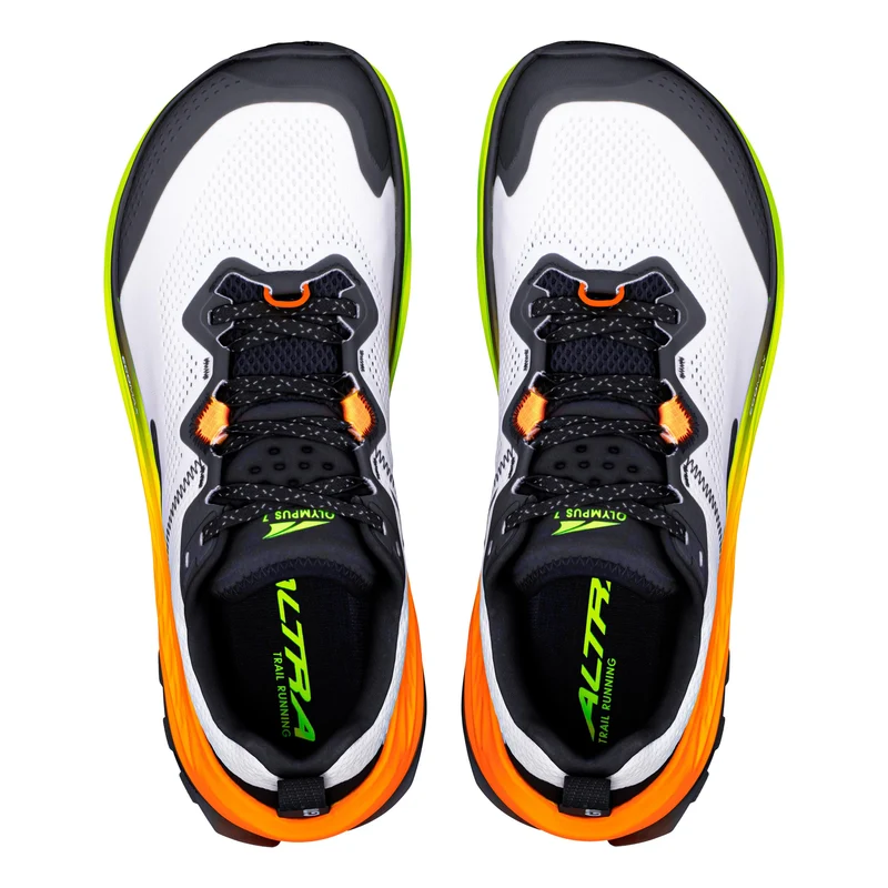 Olympus 7 Trailschuh Herren - weiß, orange