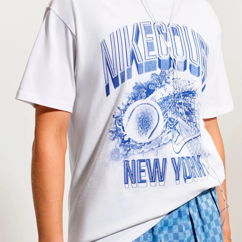 Court Slam T-Shirt Damen - weiß