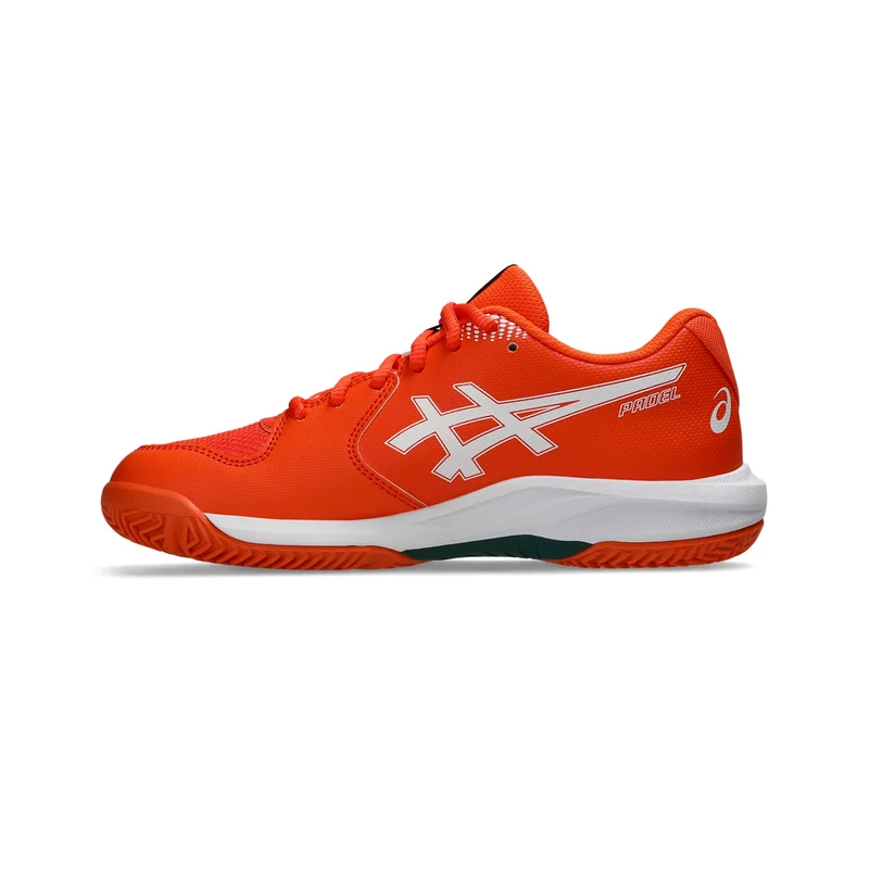 Gel-Dedicate 9 GS Padelschuh Kinder - neonorange, weiß