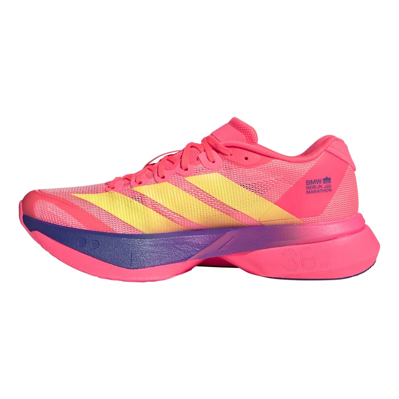 adizero Boston 13 Berlin Wettkampfschuh Damen - rot, gelb
