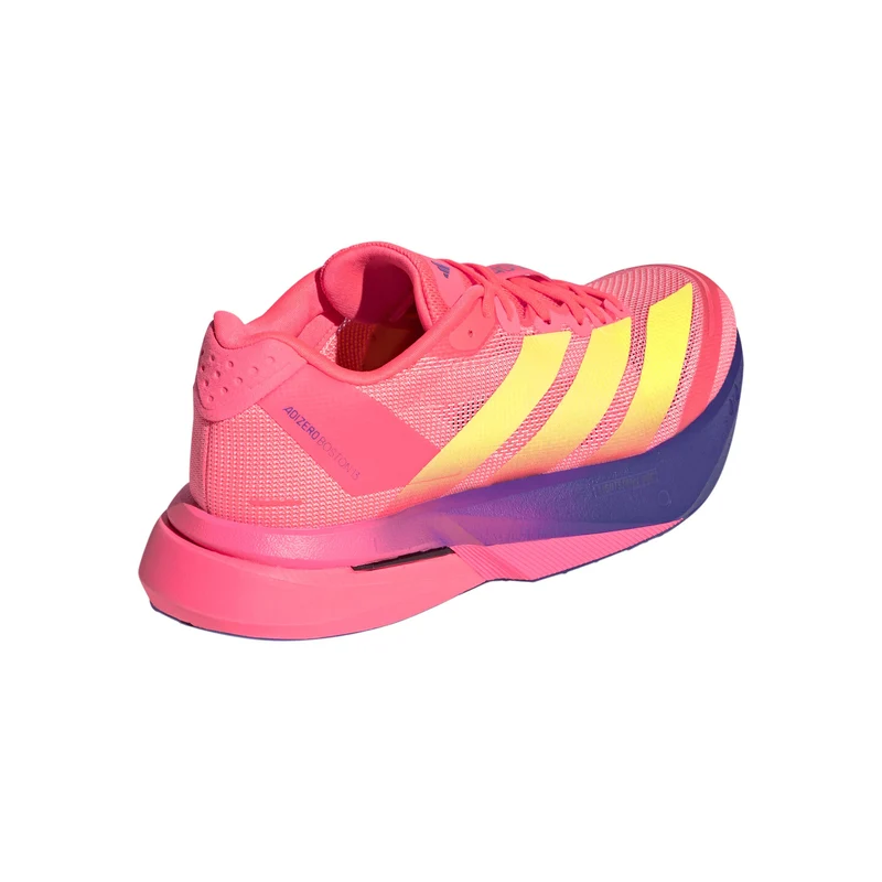 adizero Boston 13 Berlin Wettkampfschuh Damen - rot, gelb