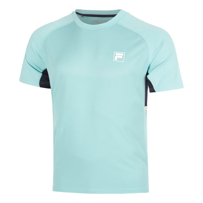 Thilo T-Shirt Herren - mint, dunkelblau