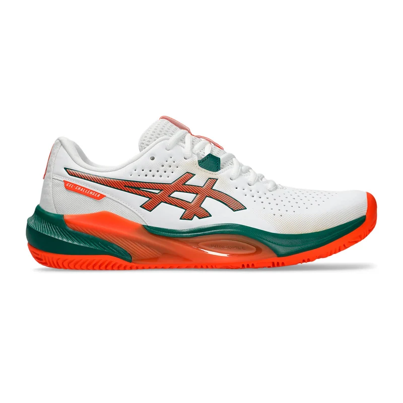 Gel-Challenger 15 Padelschuh Herren - weiß, dunkelgrün