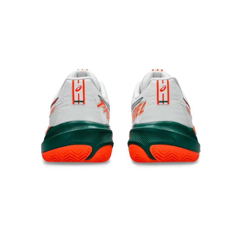 Gel-Challenger 15 Padelschuh Herren - weiß, dunkelgrün