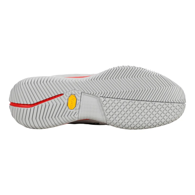 X-Plo Padelschuh Herren - grau, rot