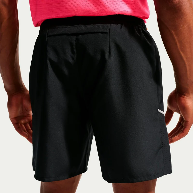 Miler 5in Laufshorts Herren - schwarz, silber