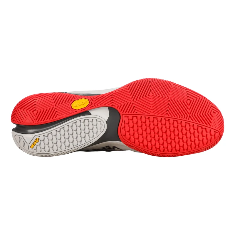 Vertex Padelschuh Herren - grau, rot