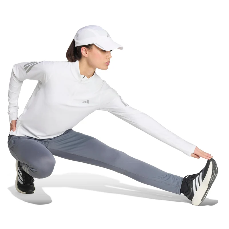 adi365 Laufshirt Damen - weiß, silber