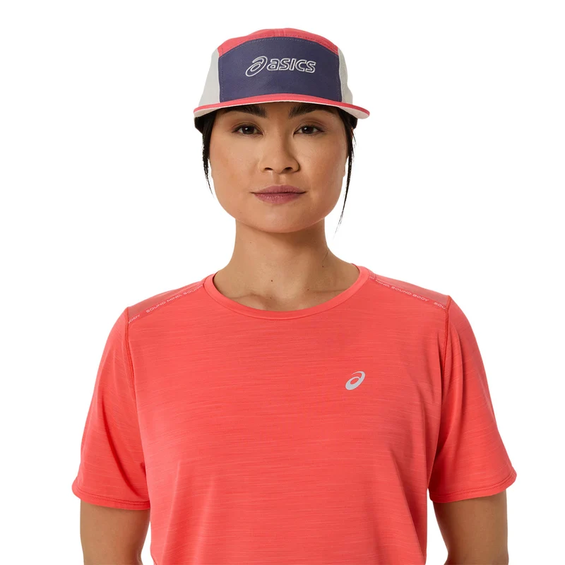 Road Laufshirt Damen-Koralle