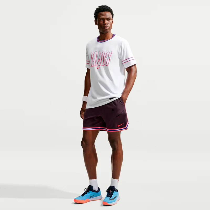 Carlos Alcaraz Court Slam Shorts Herren - dunkelrot