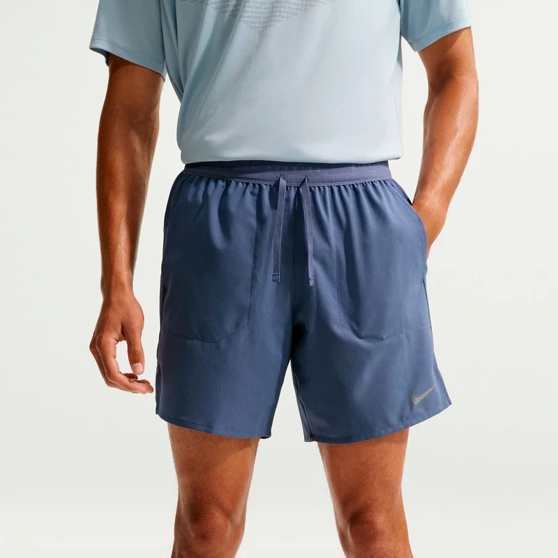 Stride 7in Laufshorts Herren - blau, silber