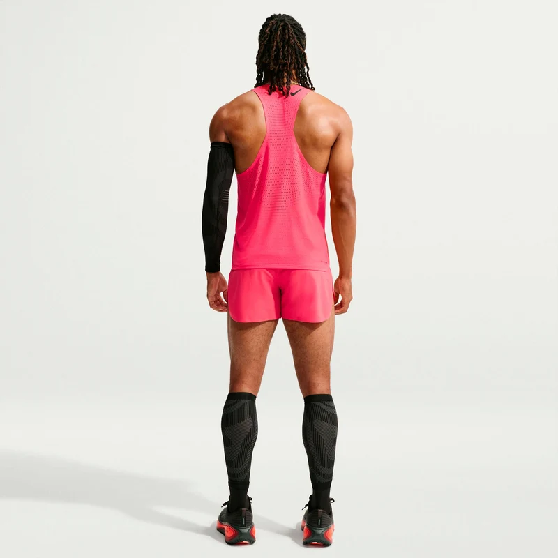 AeroSwift Laufshorts Herren - rot, schwarz