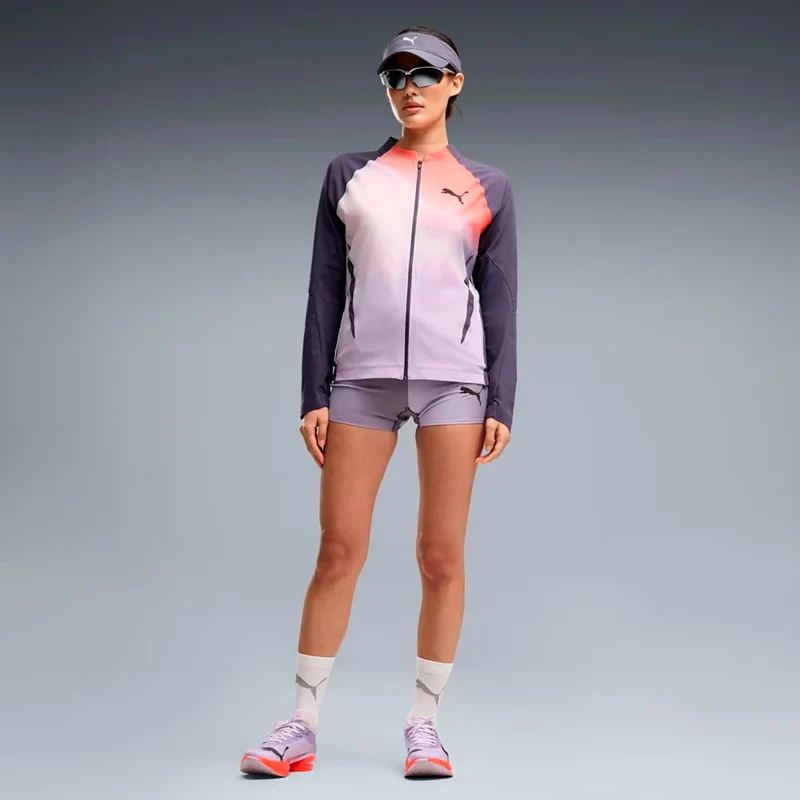 Lightspeed Ultraweave Graphic Laufjacke Damen - grau, orange