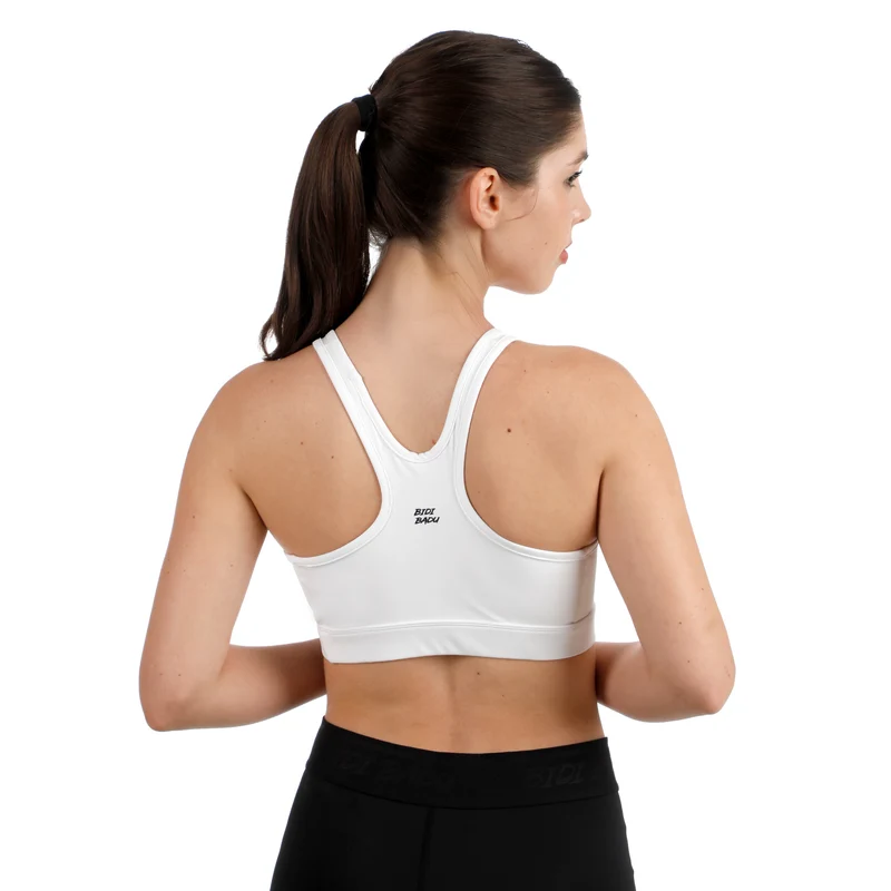 Crew 2.0 Sport-BH Damen-weiß