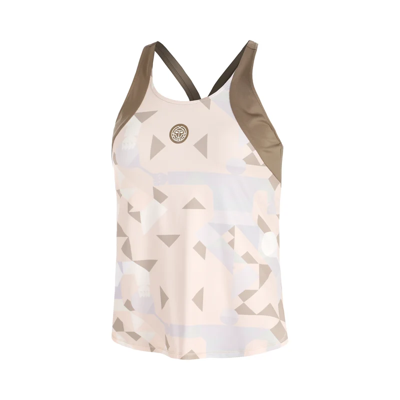 Paris 2025 Tank-Top Mädchen-Beige