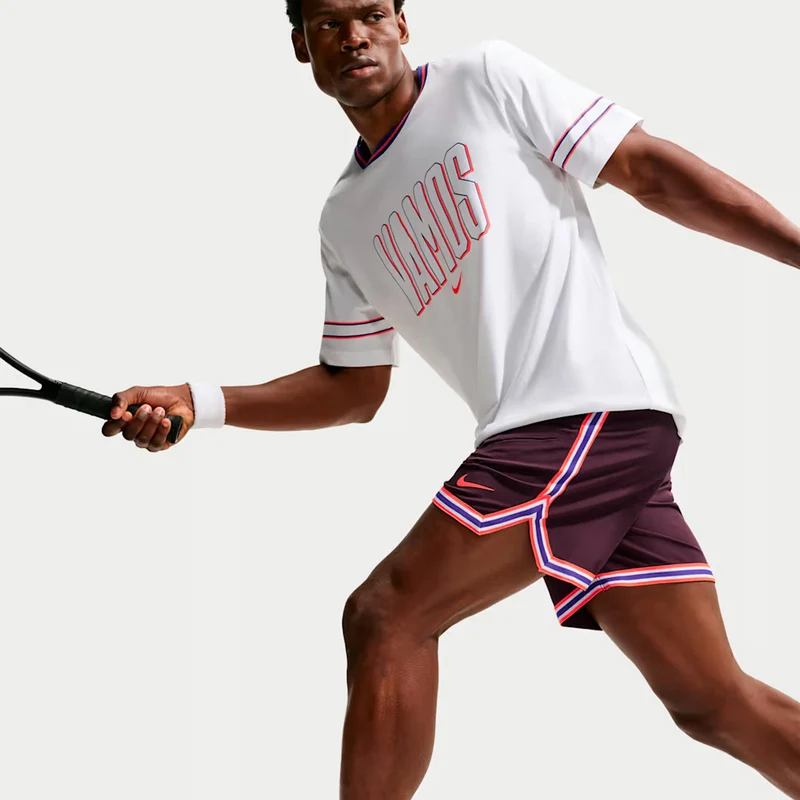 Carlos Alcaraz Court Slam Shorts Herren - dunkelrot