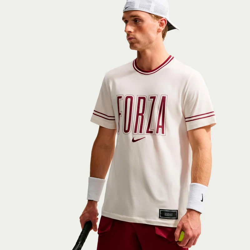 Court T-Shirt Herren - creme