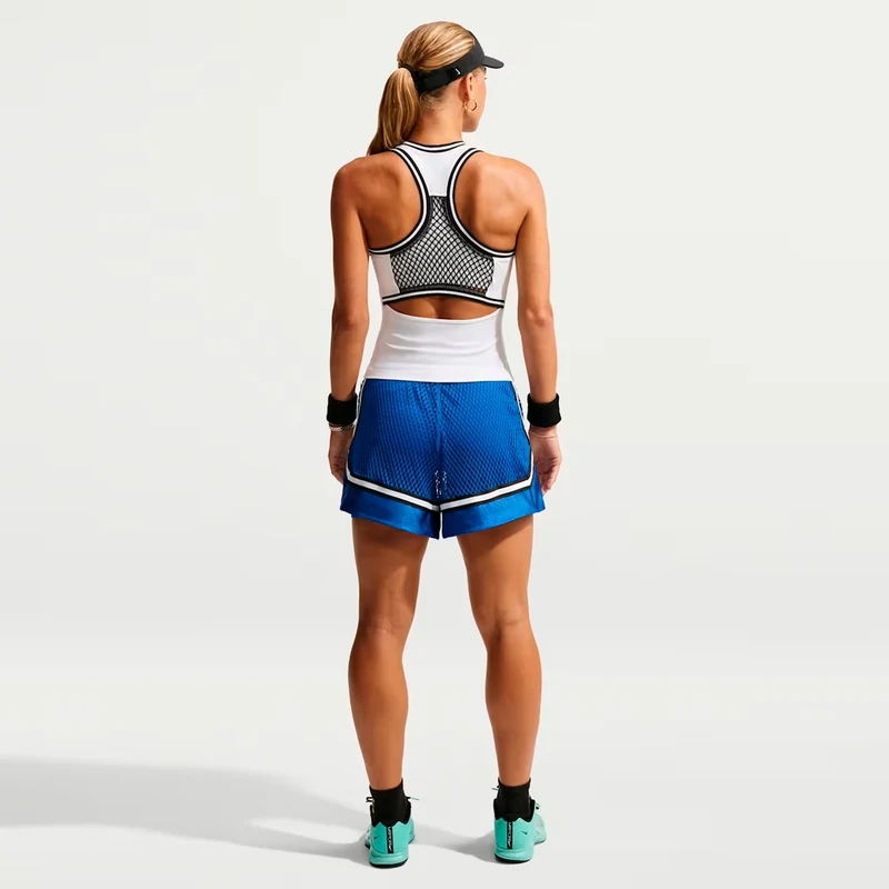 Court Slam Tank-Top Damen - weiß, schwarz