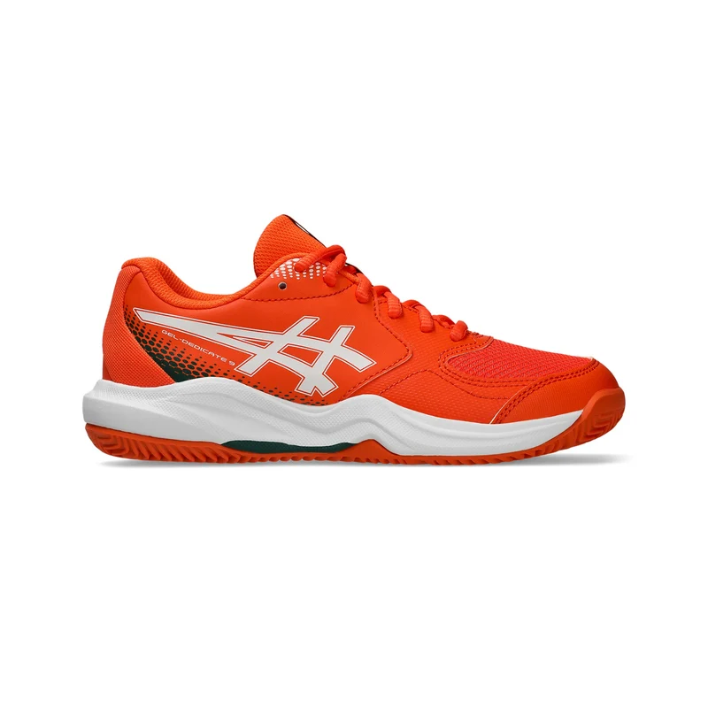 Gel-Dedicate 9 GS Padelschuh Kinder - neonorange, weiß