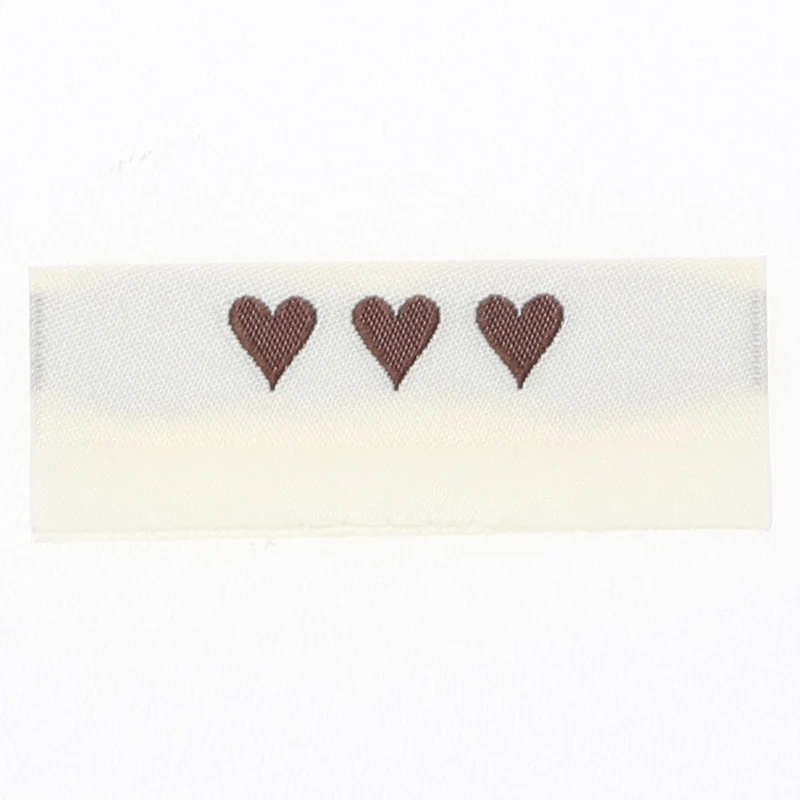 10 Labels - Handmade with love - 5 cm