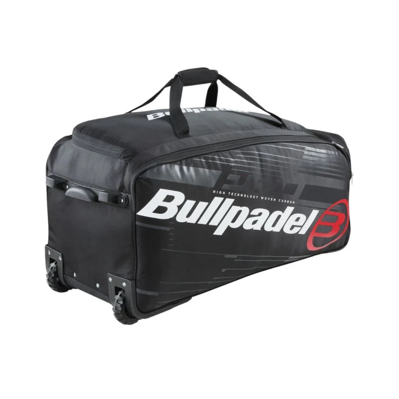 Bullpadel Padeltas Trolley Zwart