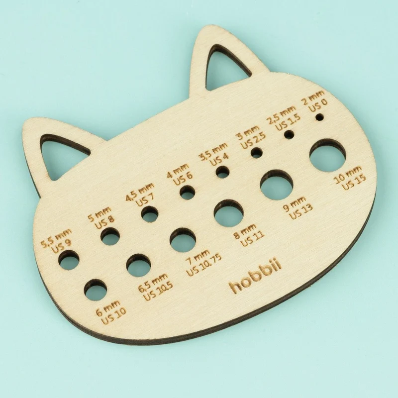 Stricknadelmaß – Katze