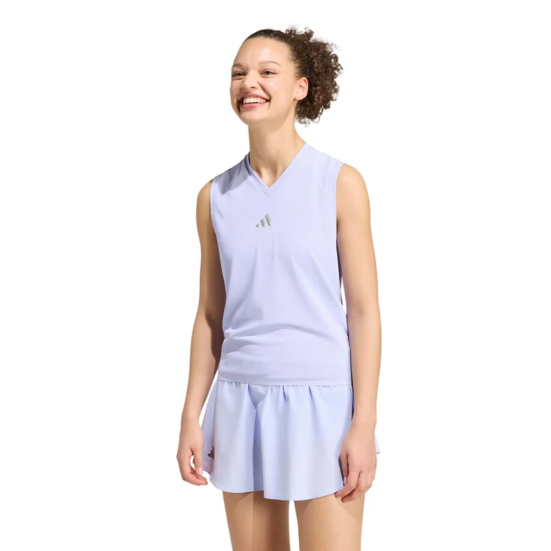Match Pro Tank-Top Damen - flieder, silber