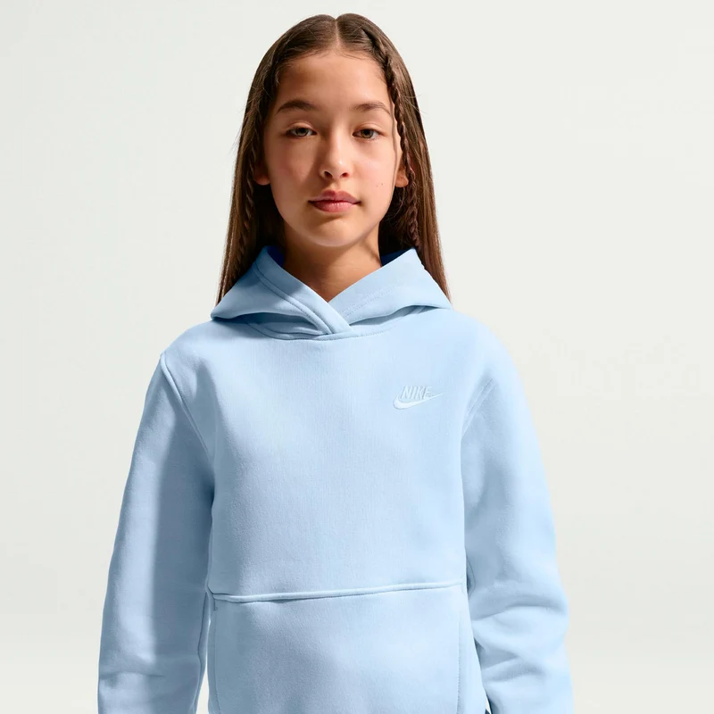 Club Fleece Hoody Kinder - hellblau
