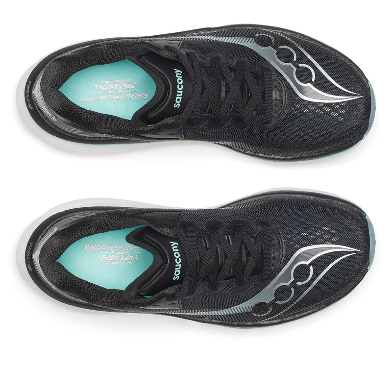 Endorphin Azura Neutralschuh Damen-schwarz, hellblau