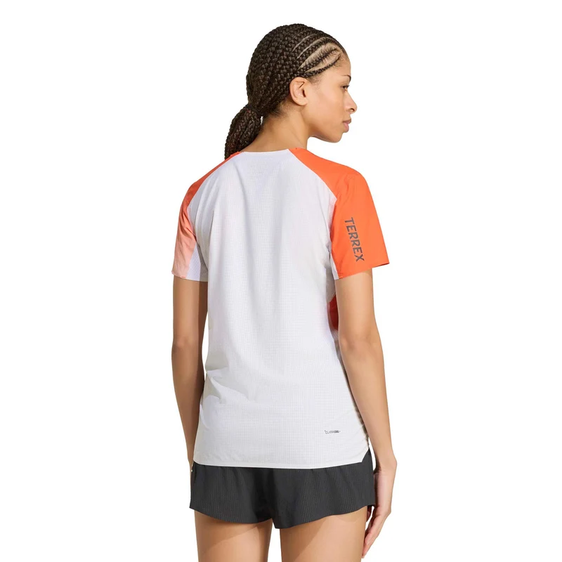 Terrex XPR Pro Laufshirt Damen-weiß, orange