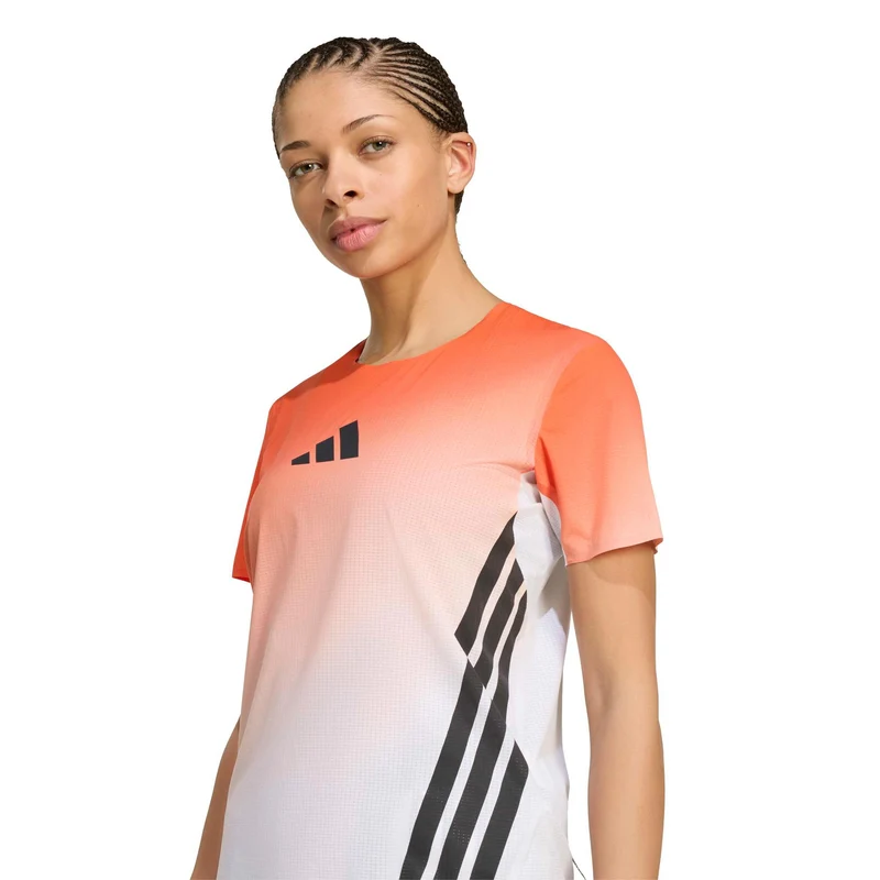 Terrex XPR Pro Laufshirt Damen-weiß, orange