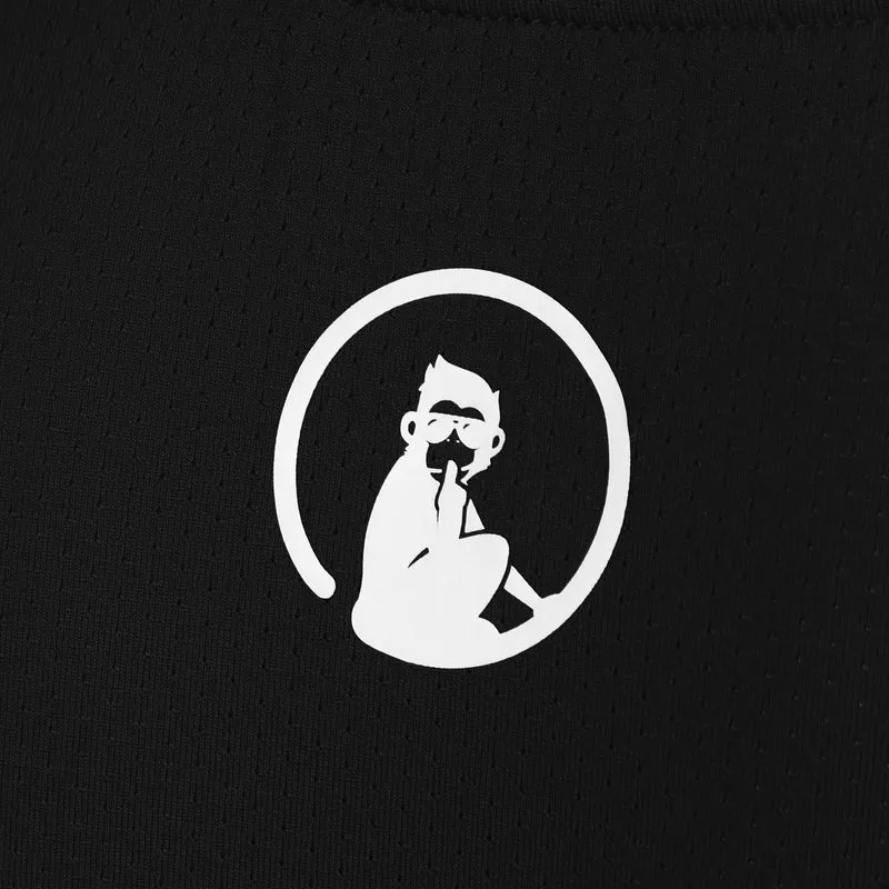 Receiver T-Shirt Jungen-Schwarz,Weiß