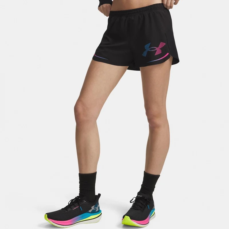 Velociti Elite Laufshorts Damen-mint, orange