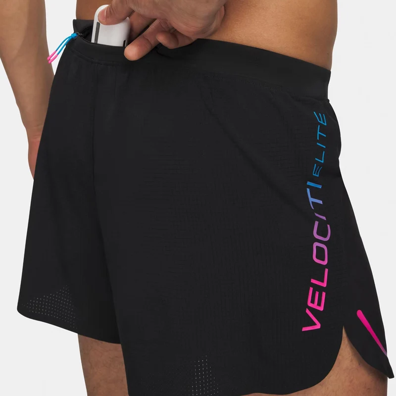 Velociti Elite Laufshorts Herren-schwarz, pink